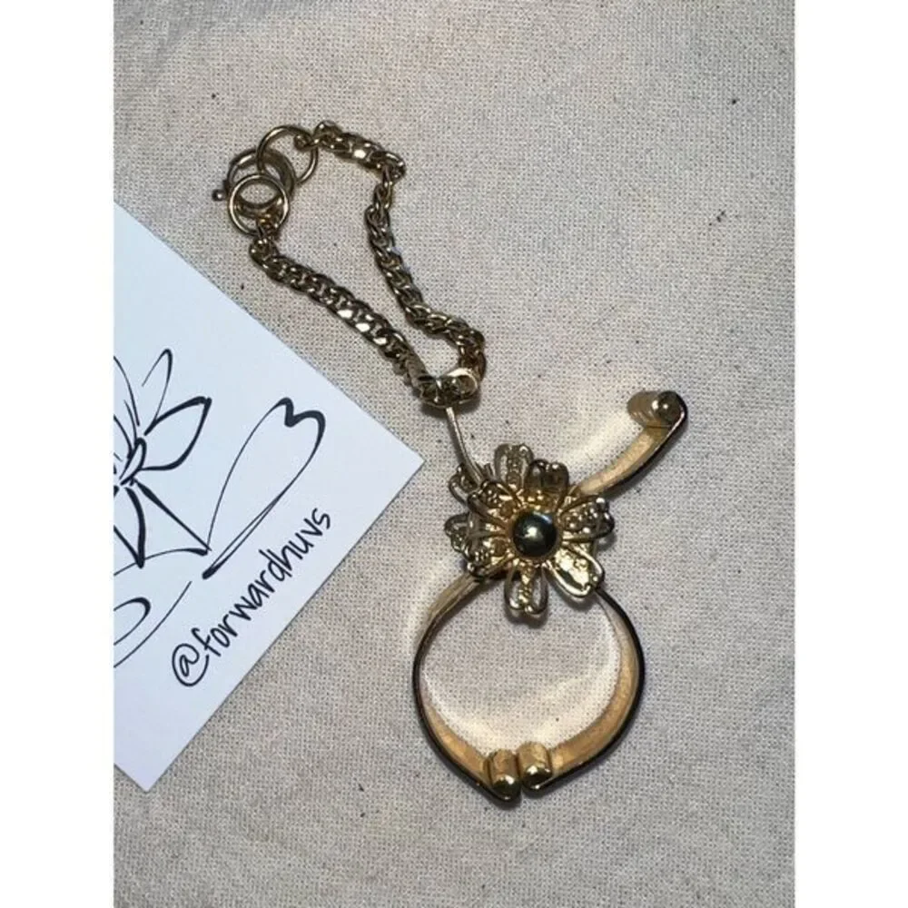 Vintage Glove Clip Purse Attachment